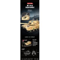 JIESTAR 61059 non  XE TĂNG HẠNG NHẸ KIỂU 15 bộ đồ chơi xếp lắp ráp ghép mô hình Military Army TYPE 15 LIGHT TANK Quân Sự Bộ Đội 358 khối