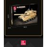 JIESTAR 61059 non  XE TĂNG HẠNG NHẸ KIỂU 15 bộ đồ chơi xếp lắp ráp ghép mô hình Military Army TYPE 15 LIGHT TANK Quân Sự Bộ Đội 358 khối