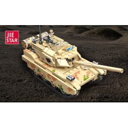 JIESTAR 61059 non  XE TĂNG HẠNG NHẸ KIỂU 15 bộ đồ chơi xếp lắp ráp ghép mô hình Military Army TYPE 15 LIGHT TANK Quân Sự Bộ Đội 358 khối