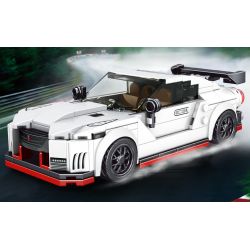 MouldKing 27031 Mould King 27031 non  GTR bộ đồ chơi xếp lắp ráp ghép mô hình Speed Champions Racing Cars Đua Xe Công Thức 356 khối