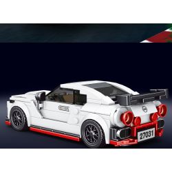 MouldKing 27031 Mould King 27031 non  GTR bộ đồ chơi xếp lắp ráp ghép mô hình Speed Champions Racing Cars Đua Xe Công Thức 356 khối
