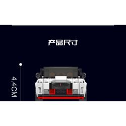 MouldKing 27031 Mould King 27031 non  GTR bộ đồ chơi xếp lắp ráp ghép mô hình Speed Champions Racing Cars Đua Xe Công Thức 356 khối