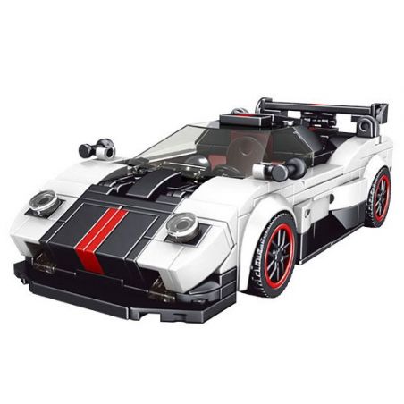 MouldKing 27030 Mould King 27030 non  CON TRAI CỦA GIÓ bộ đồ chơi xếp lắp ráp ghép mô hình Speed Champions Racing Cars Đua Xe Công Thức 374 khối