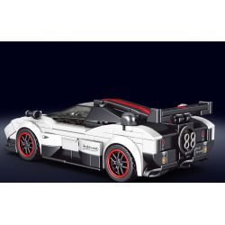 MouldKing 27030 Mould King 27030 non  CON TRAI CỦA GIÓ bộ đồ chơi xếp lắp ráp ghép mô hình Speed Champions Racing Cars Đua Xe Công Thức 374 khối