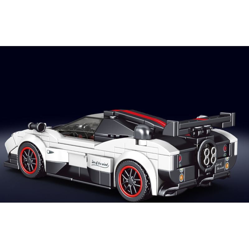 MouldKing 27030 Mould King 27030 non  CON TRAI CỦA GIÓ bộ đồ chơi xếp lắp ráp ghép mô hình Speed Champions Racing Cars Đua Xe Công Thức 374 khối