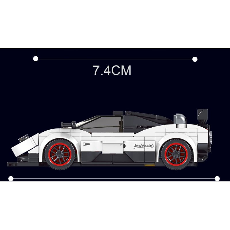 MouldKing 27030 Mould King 27030 non  CON TRAI CỦA GIÓ bộ đồ chơi xếp lắp ráp ghép mô hình Speed Champions Racing Cars Đua Xe Công Thức 374 khối