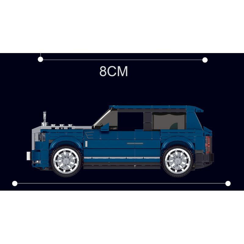 MouldKing 27029 Mould King 27029 non  RR CULLINAN bộ đồ chơi xếp lắp ráp ghép mô hình Speed Champions Racing Cars Đua Xe Công Thức 474 khối