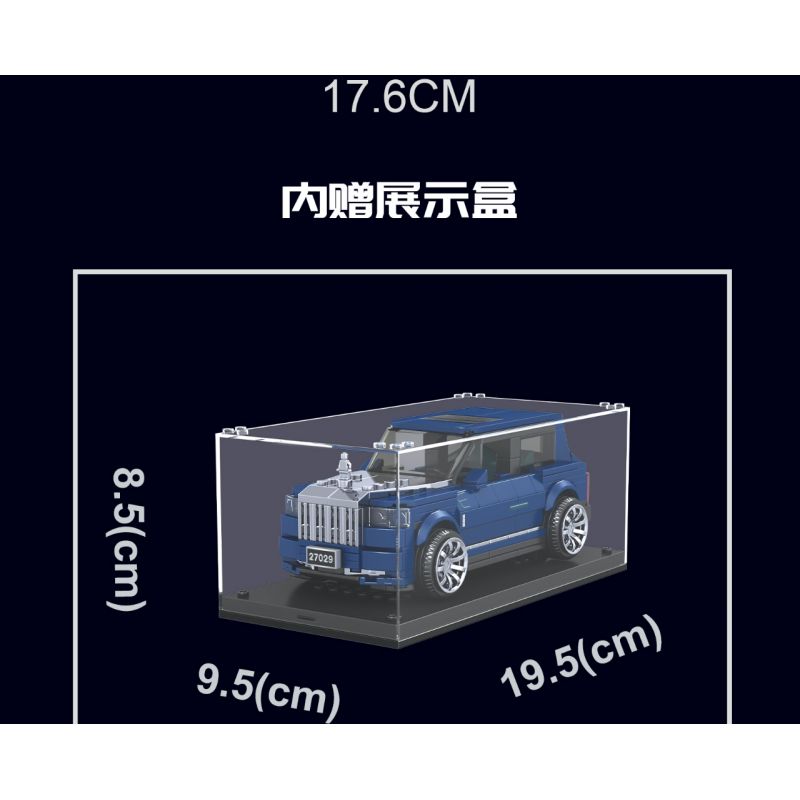 MouldKing 27029 Mould King 27029 non  RR CULLINAN bộ đồ chơi xếp lắp ráp ghép mô hình Speed Champions Racing Cars Đua Xe Công Thức 474 khối