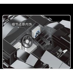 MouldKing 27018 10020 Mould King 27018 10020 non  DƠI ROADSTER bộ đồ chơi xếp lắp ráp ghép mô hình The  Batman Movie BAT SPORTS CAR Người Dơi Bảo Vệ Gotham 407 khối