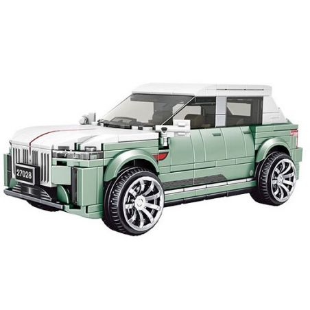 MouldKing 27028 Mould King 27028 non  HỒNG KỲ E-HS9 bộ đồ chơi xếp lắp ráp ghép mô hình Speed Champions Racing Cars Đua Xe Công Thức 436 khối