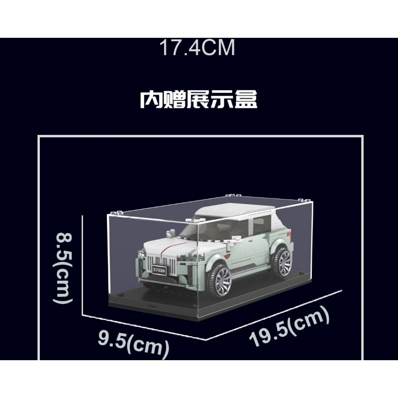 MouldKing 27028 Mould King 27028 non  HỒNG KỲ E-HS9 bộ đồ chơi xếp lắp ráp ghép mô hình Speed Champions Racing Cars Đua Xe Công Thức 436 khối