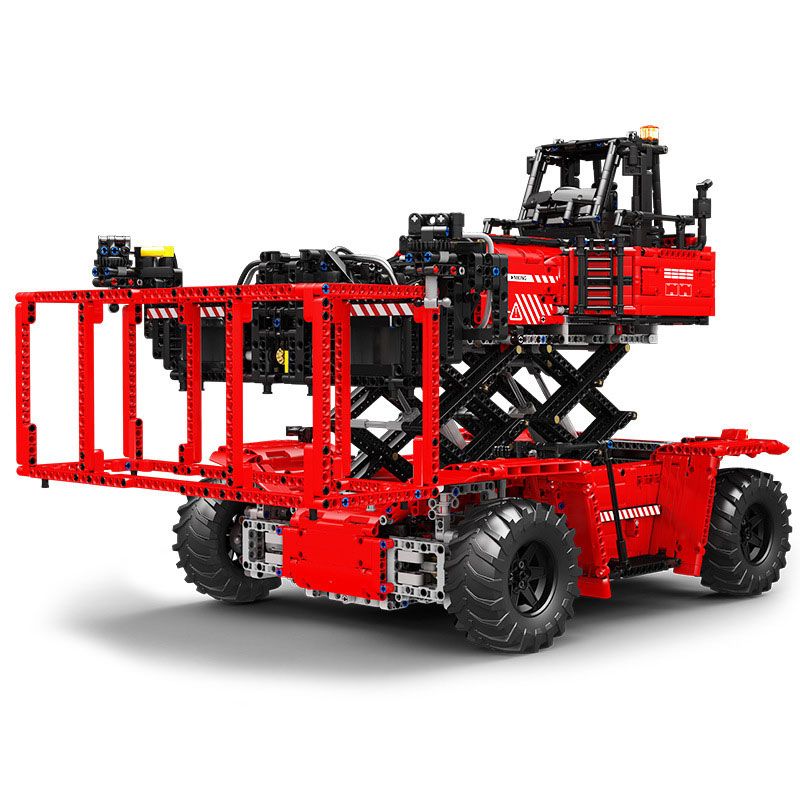 MouldKing 17029 17030 Mould King 17029 17030 non  XE NÂNG CONTAINER bộ đồ chơi xếp lắp ráp ghép mô hình  CONTAINER TRUCK Kỹ Thuật Công Nghệ Cao Mô Hình Phương Tiện 4878 khối