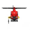 JAKI JK9220 9220 non  TRỰC THĂNG CỨU HỎA bộ đồ chơi xếp lắp ráp ghép mô hình City Thành Phố 293 khối