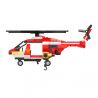 JAKI JK9220 9220 non  TRỰC THĂNG CỨU HỎA bộ đồ chơi xếp lắp ráp ghép mô hình City Thành Phố 293 khối