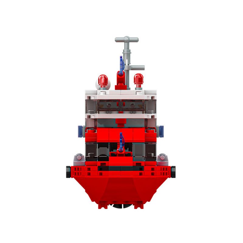 JAKI JK9219 9219 non  TÀU LỬA bộ đồ chơi xếp lắp ráp ghép mô hình City Thành Phố 296 khối