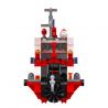 JAKI JK9219 9219 non  TÀU LỬA bộ đồ chơi xếp lắp ráp ghép mô hình City Thành Phố 296 khối