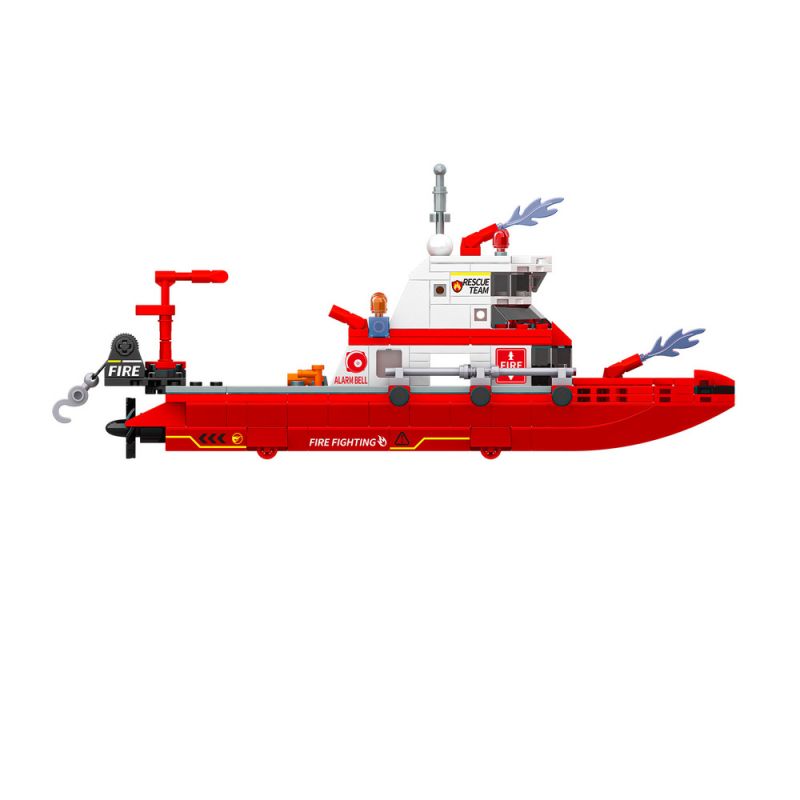 JAKI JK9219 9219 non  TÀU LỬA bộ đồ chơi xếp lắp ráp ghép mô hình City Thành Phố 296 khối