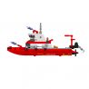 JAKI JK9219 9219 non  TÀU LỬA bộ đồ chơi xếp lắp ráp ghép mô hình City Thành Phố 296 khối