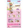 WOMA C0263 0263 non  DÒNG CHẾ ĐỘ XEM PHỐ 4 TRONG 1 bộ đồ chơi xếp lắp ráp ghép mô hình Mini Modular Đường Phố Thu Nhỏ 619 khối