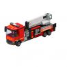 JAKI JK9218 9218 non  XE CỨU HỎA LEO NÚI bộ đồ chơi xếp lắp ráp ghép mô hình City Thành Phố 295 khối