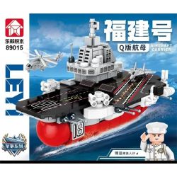 LEYI 89015 non  HÀNG KHÔNG MẪU HẠM FUJIAN Q PHIÊN BẢN bộ đồ chơi xếp lắp ráp ghép mô hình Military Army AIRCRAFT CARRIER Quân Sự Bộ Đội 386 khối
