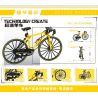 LEIBAO 8171 non  XE ĐẠP TỐC ĐỘ C59 OTTANTA GOLD EDITION bộ đồ chơi xếp lắp ráp ghép mô hình  Kỹ Thuật Công Nghệ Cao Mô Hình Phương Tiện 352 khối