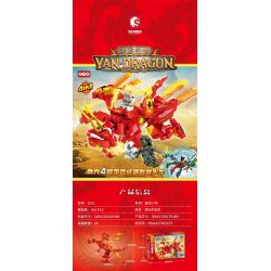 SEMBO 1010 1011 1012 1013 non  CẬU BÉ RỒNG BA ĐẦU BOURNE 4 MÔ HÌNH bộ đồ chơi xếp lắp ráp ghép mô hình 363 khối