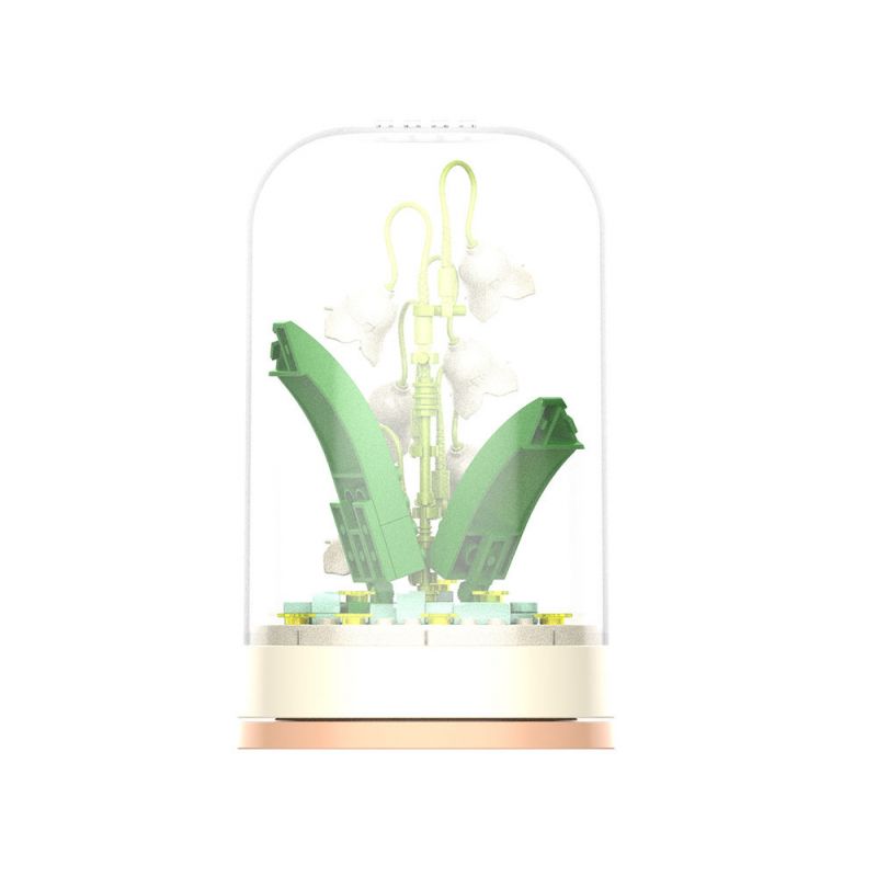 JAKI JK2678 2678 non  THƯ CHÚC MỪNG HOA ĐƯỢC BẢO QUẢN bộ đồ chơi xếp lắp ráp ghép mô hình Creator Sáng Tạo 91 khối