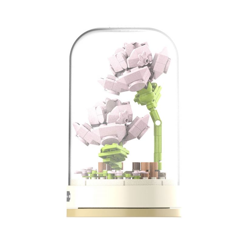 JAKI JK2676 2676 non  BẢO QUẢN HOA MƠ HỒ bộ đồ chơi xếp lắp ráp ghép mô hình Creator Sáng Tạo 147 khối