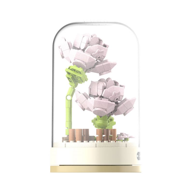 JAKI JK2676 2676 non  BẢO QUẢN HOA MƠ HỒ bộ đồ chơi xếp lắp ráp ghép mô hình Creator Sáng Tạo 147 khối