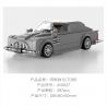 JAKI JK9027 9027 non  XE RÚT ASTON MARTIN DB5 tỷ lệ 1:25 bộ đồ chơi xếp lắp ráp ghép mô hình Speed Champions Racing Cars Đua Xe Công Thức 287 khối