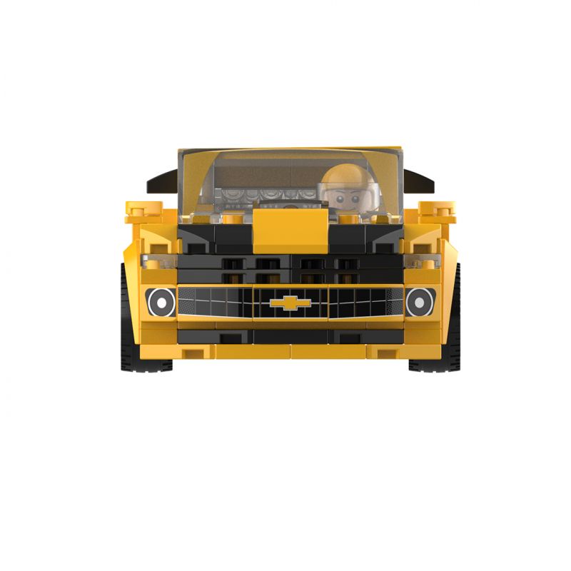 JAKI JK9026 9026 non  XUEFULAN CAM LÙI XE tỷ lệ 1:25 bộ đồ chơi xếp lắp ráp ghép mô hình Speed Champions Racing Cars Đua Xe Công Thức 246 khối