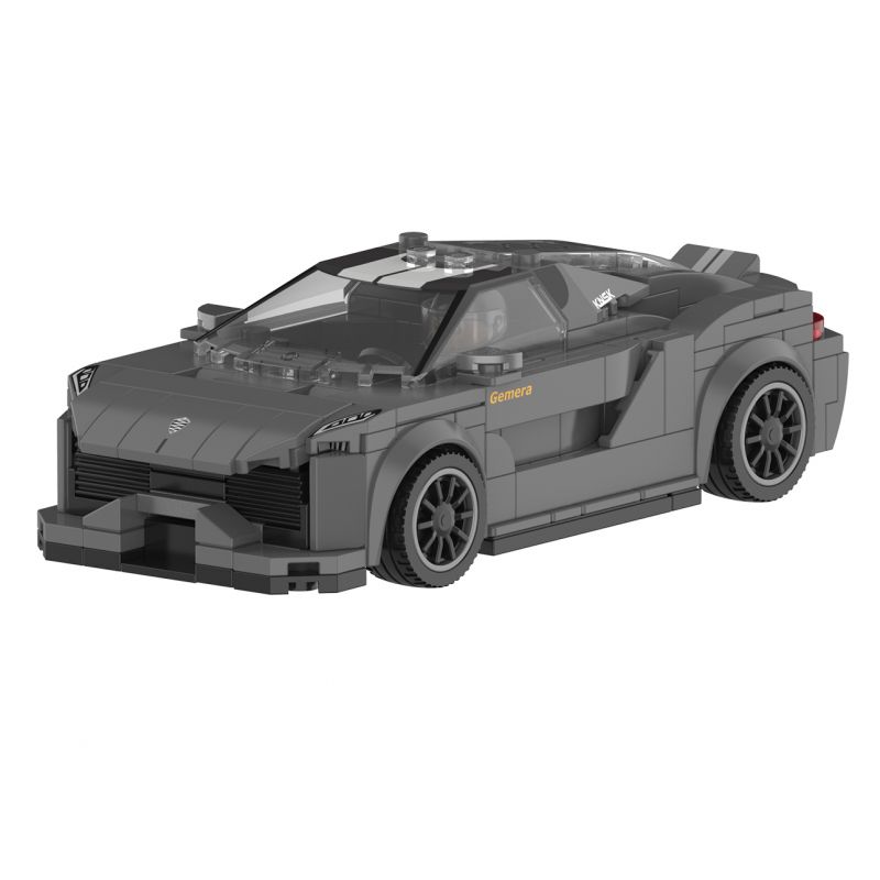 JAKI JK9025 9025 non Lego XE KÉO CORNISEL GE tỷ lệ 1:25 bộ đồ chơi xếp lắp ráp ghép mô hình Speed Champions Racing Cars Đua Xe Công Thức 250 khối