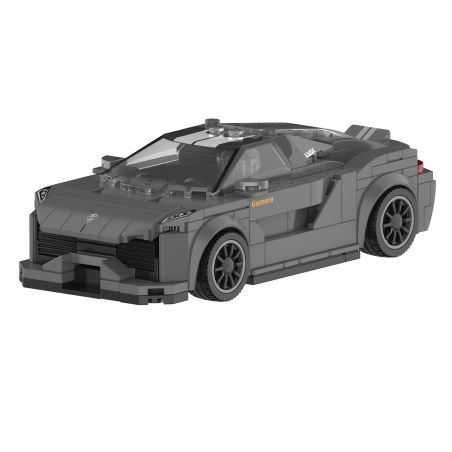 JAKI JK9025 9025 non  XE KÉO CORNISEL GE tỷ lệ 1:25 bộ đồ chơi xếp lắp ráp ghép mô hình Speed Champions Racing Cars Đua Xe Công Thức 250 khối