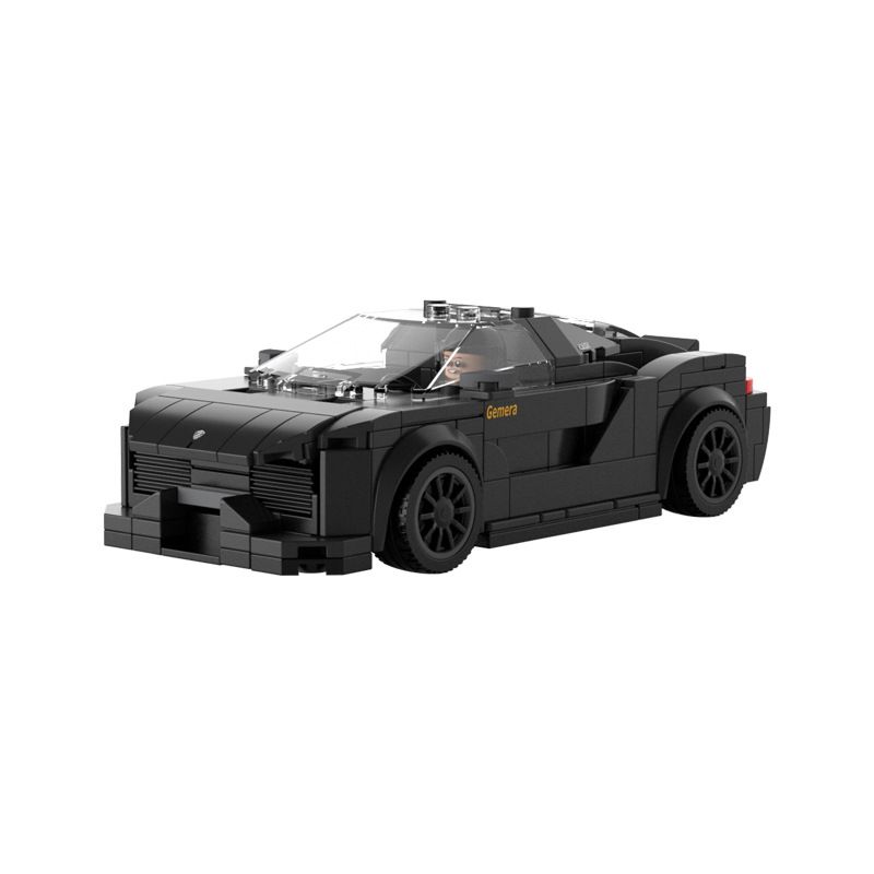 JAKI JK9025 9025 non  XE KÉO CORNISEL GE tỷ lệ 1:25 bộ đồ chơi xếp lắp ráp ghép mô hình Speed Champions Racing Cars Đua Xe Công Thức 250 khối