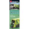 REOBRIX 22022 non  XE RÁC NÉN bộ đồ chơi xếp lắp ráp ghép mô hình  COMPRESSED GARBAGE TRUCK Kỹ Thuật Công Nghệ Cao Mô Hình Phương Tiện 1488 khối