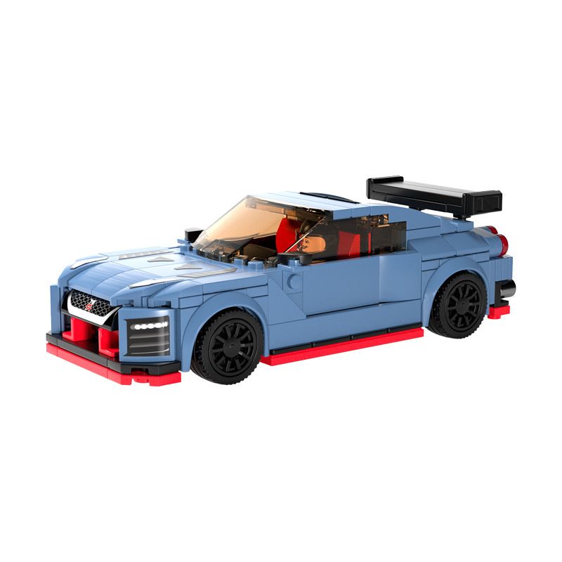JAKI JK9020 9020 non  XE LÙI NITZHAN GTB tỷ lệ 1:25 bộ đồ chơi xếp lắp ráp ghép mô hình Speed Champions Racing Cars Đua Xe Công Thức 267 khối