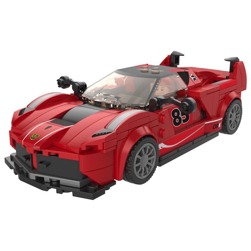 UMILE C3018 3018 non Lego XE LÙI FAJIALI FXK bộ đồ chơi xếp lắp ráp ghép mô hình Speed Champions Racing Cars Đua Xe Công Thức 251 khối