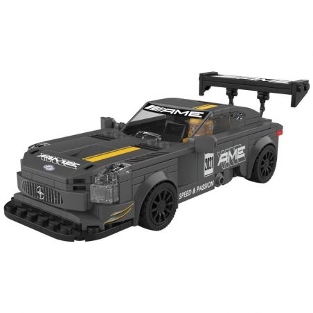 JAKI JK9011 9011 non  XE ĐẦU KÉO BENZ GS3 tỷ lệ 1:25 bộ đồ chơi xếp lắp ráp ghép mô hình Speed Champions Racing Cars Đua Xe Công Thức 233 khối