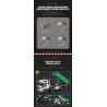 REOBRIX 22021 non  PHƯƠNG TIỆN VẬN CHUYỂN MÓC TAY BỐN CHẾ ĐỘ bộ đồ chơi xếp lắp ráp ghép mô hình  4 MODE CARRIAGE HOIST Kỹ Thuật Công Nghệ Cao Mô Hình Phương Tiện 2950 khối