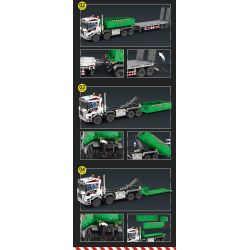 REOBRIX 22021 non  PHƯƠNG TIỆN VẬN CHUYỂN MÓC TAY BỐN CHẾ ĐỘ bộ đồ chơi xếp lắp ráp ghép mô hình  4 MODE CARRIAGE HOIST Kỹ Thuật Công Nghệ Cao Mô Hình Phương Tiện 2950 khối