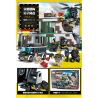 GUDI 9414 non  SWAT ĐỘT KÍCH HANG ??? KHỦNG BỐ bộ đồ chơi xếp lắp ráp ghép mô hình City Thành Phố 703 khối