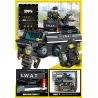 GUDI 9412 non  XE BỌC THÉP bộ đồ chơi xếp lắp ráp ghép mô hình Military Army SWAT ARMORED VEHICLES Quân Sự Bộ Đội 349 khối
