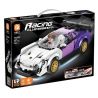 FORANGE FC1615 1615 non  SIÊU XE CỰC NHANH MÀU TÍM LÙI bộ đồ chơi xếp lắp ráp ghép mô hình Mini Racing Pacemaker Đua Xe Mini 269 khối