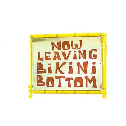 SEMBO 612202 non  HỘP ĐỰNG BÚT ĐA NĂNG SPONGEBOB bộ đồ chơi xếp lắp ráp ghép mô hình Spongebob Squarepants Chú Bọt Biển Tinh Nghịch 290 khối