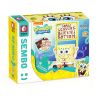 SEMBO 612202 non  HỘP ĐỰNG BÚT ĐA NĂNG SPONGEBOB bộ đồ chơi xếp lắp ráp ghép mô hình Spongebob Squarepants Chú Bọt Biển Tinh Nghịch 290 khối