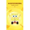 SEMBO 612202 non  HỘP ĐỰNG BÚT ĐA NĂNG SPONGEBOB bộ đồ chơi xếp lắp ráp ghép mô hình Spongebob Squarepants Chú Bọt Biển Tinh Nghịch 290 khối