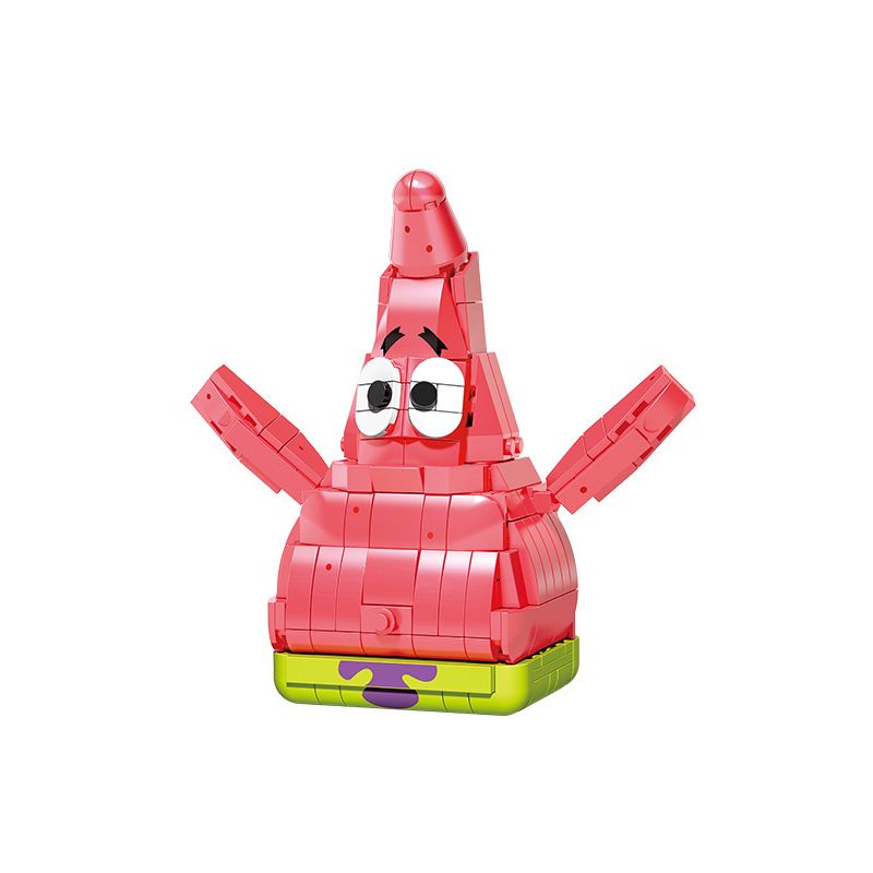 SEMBO 612201 non Lego QUẦY LỄ TÂN PAI DAXING bộ đồ chơi xếp lắp ráp ghép mô hình Spongebob Squarepants PATRICK STAR Chú Bọt Biển Tinh Nghịch 404 khối