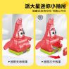 SEMBO 612201 non  QUẦY LỄ TÂN PAI DAXING bộ đồ chơi xếp lắp ráp ghép mô hình Spongebob Squarepants PATRICK STAR Chú Bọt Biển Tinh Nghịch 404 khối