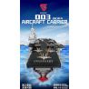 DOUBLE HEIGHT 20307 non  TÀU SÂN BAY 003 bộ đồ chơi xếp lắp ráp ghép mô hình Military Army 003 AIRCRAFT CARRIER Quân Sự Bộ Đội 3129 khối
